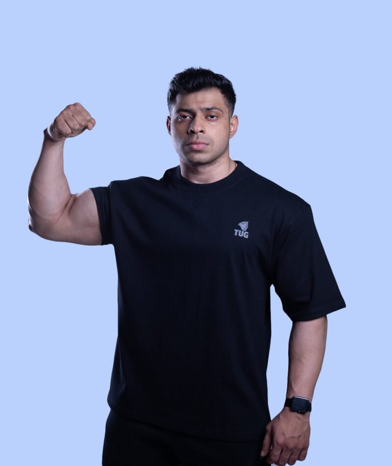 Gym T-shirt for Men TUG is India’s fastest growing Gym T-shirt for men Buy sports wear, gym gear & offering Gym dress for men like Gym t-shirts, oversized t shirt, compression fits, hoodies.